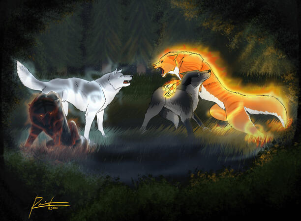 group scene (4 characters) 220GC